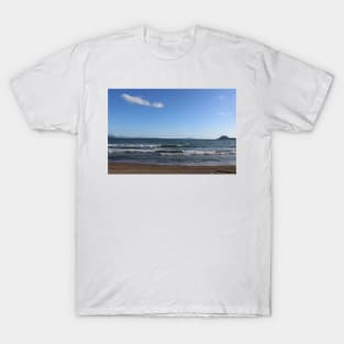 Lucrino Beach with a blue sky T-Shirt